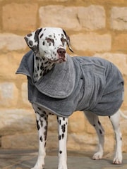 Lords and Labradors Grey Dog Drying Coat - Image 1 of 7