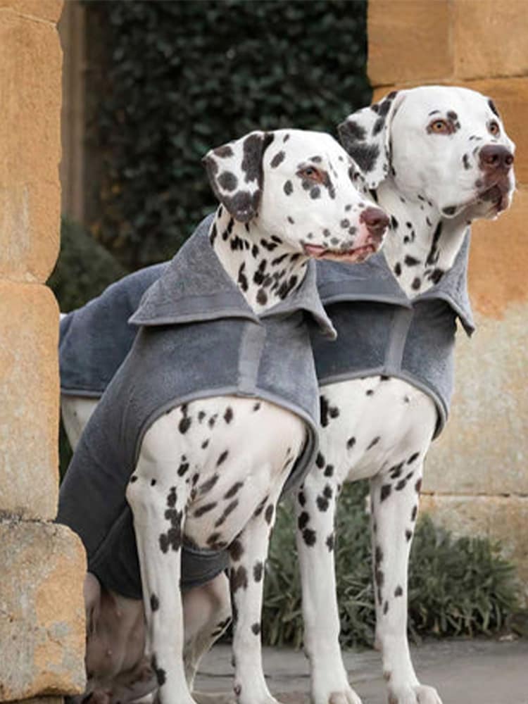 Lords and Labradors Grey Dog Drying Coat - Image 2 of 7