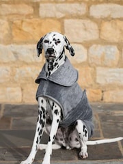 Lords and Labradors Grey Dog Drying Coat - Image 3 of 7