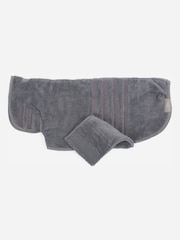 Lords and Labradors Grey Dog Drying Coat - Image 7 of 7