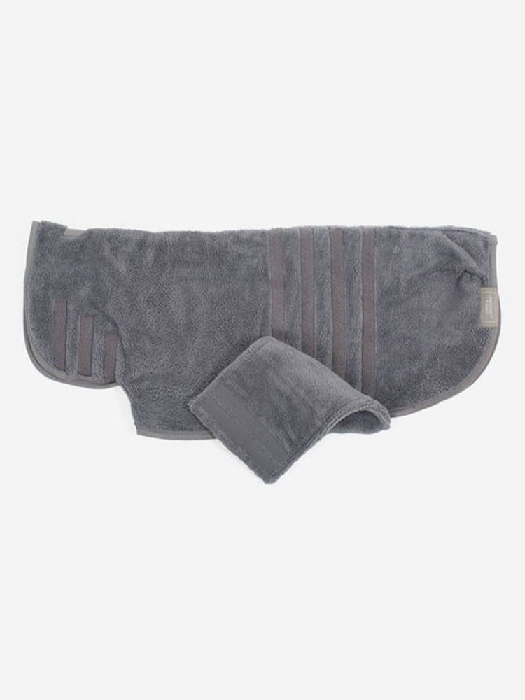 Lords and Labradors Grey Dog Drying Coat - Image 7 of 7
