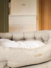 Lords and Labradors Natural Essentials Herdwick Oval Dog Bed - Image 3 of 5