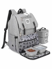 Lords and Labradors Grey Dog Backpack - Image 1 of 4