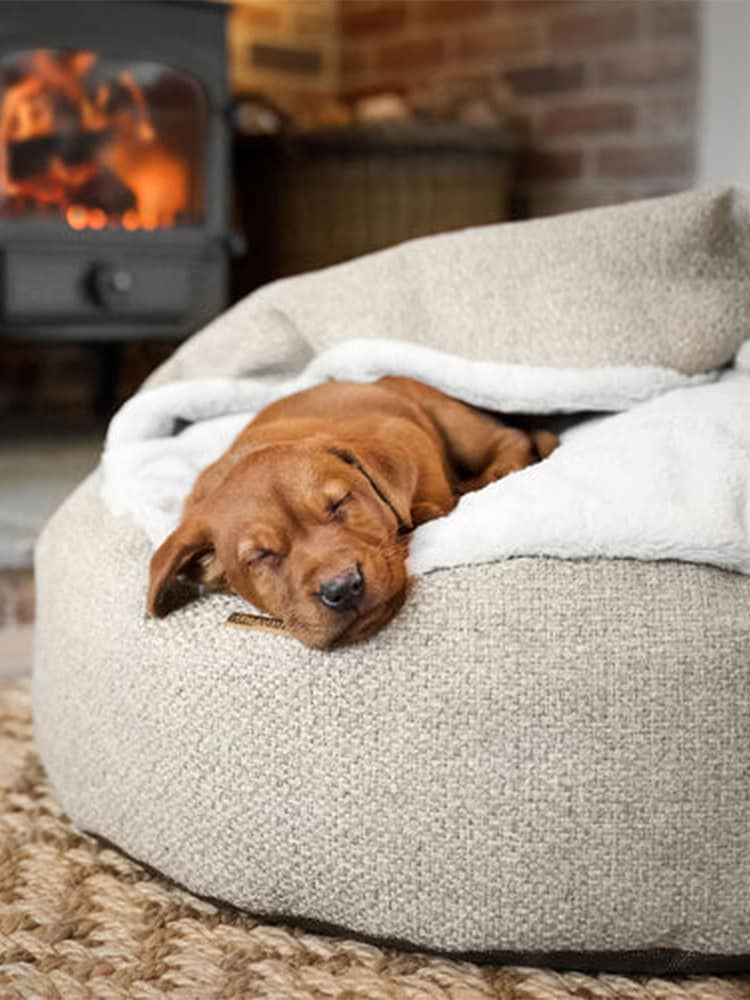 Lords and Labradors Natural Essentials Herdwick Dog Den Bed - Image 1 of 7