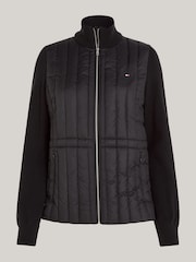 Tommy Hilfiger Leichte, wattierte Jacke aus Strickmix - Bild 7 von 8