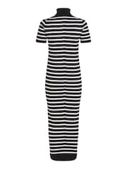 Tommy Hilfiger Blue Cable Knit Sweater Dress - Image 6 of 6