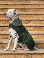 Lords and Labradors Green Dog Drying Coat - Image 1 of 8