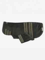Lords and Labradors Green Dog Drying Coat - Image 6 of 8