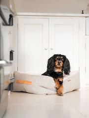 Lords and Labradors Light Grey Essentials Herdwick Dog Box Bed - Image 1 of 6