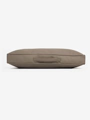 Lords and Labradors Mink Brown Handled Dog Cushion Rhino Leather - Image 4 of 5
