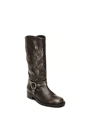 Steve Madden Grey Bloom Western Boots - Image 2 of 4