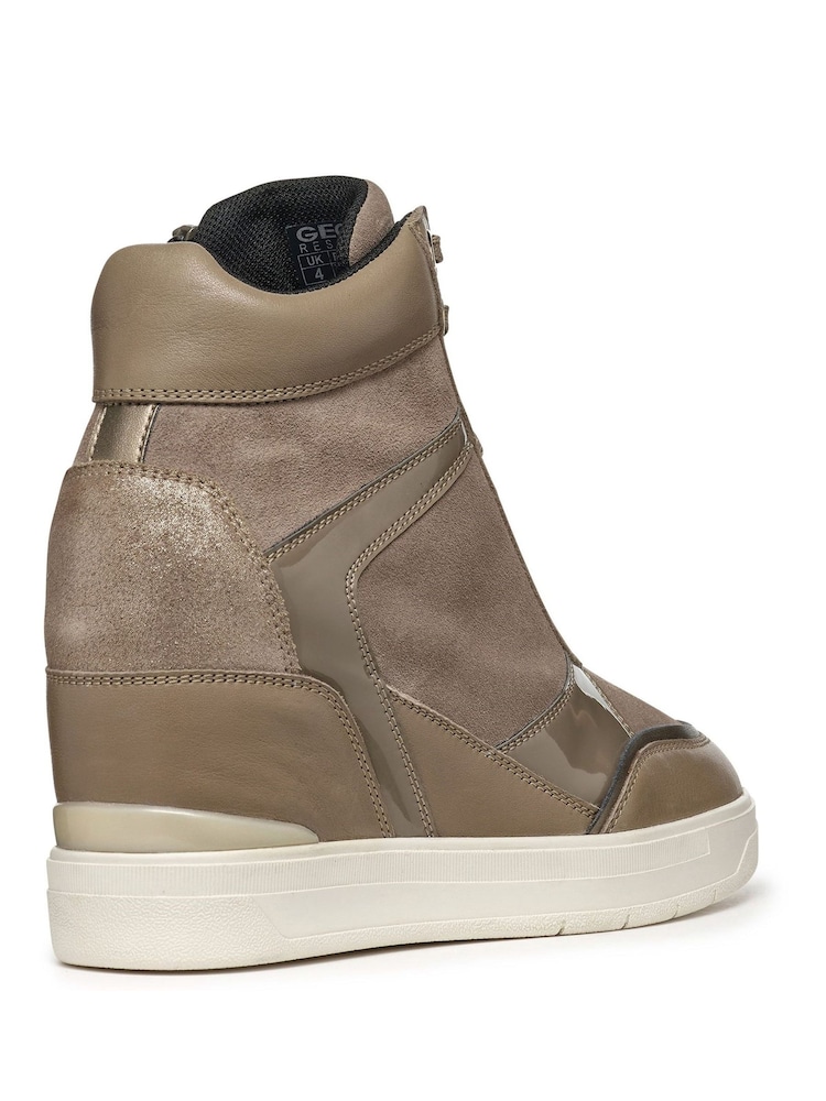 Geox Maurica Brown Trainers - Image 3 of 5