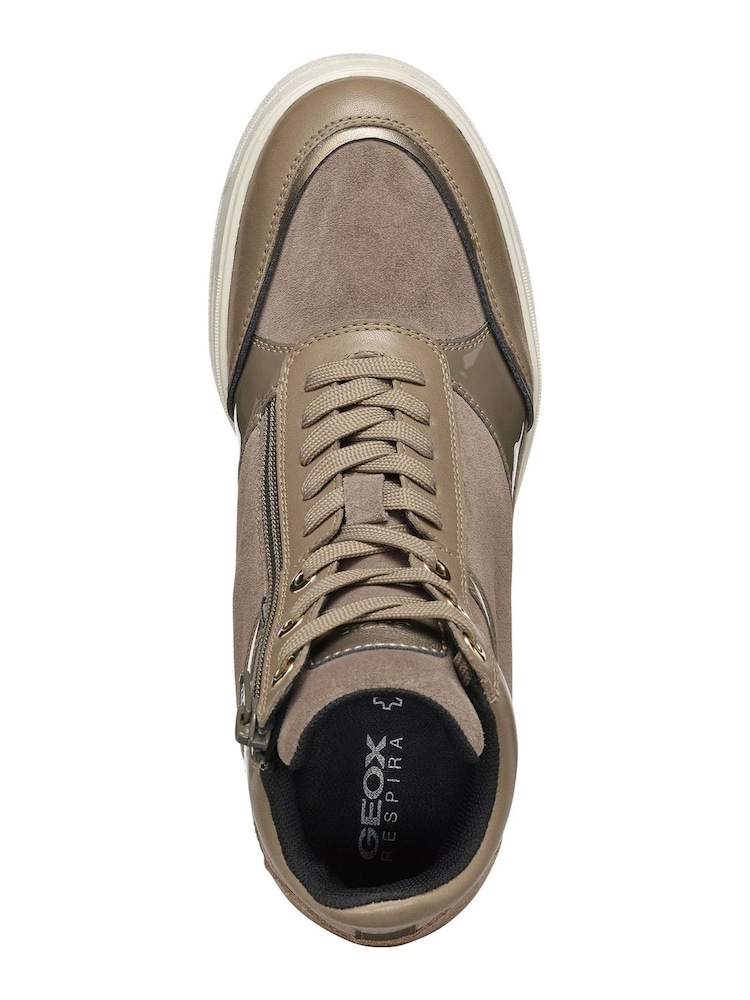 Geox Maurica Brown Trainers - Image 4 of 5