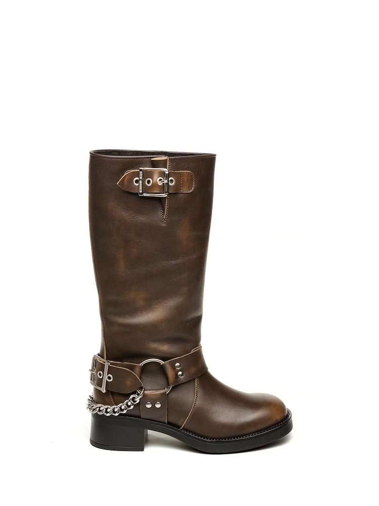 rjava - Steve Madden Beau Mid Calf gležnjarji - Slika 1 iz 4