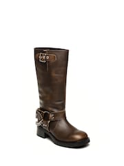 rjava - Steve Madden Beau Mid Calf gležnjarji - Slika 2 iz 4