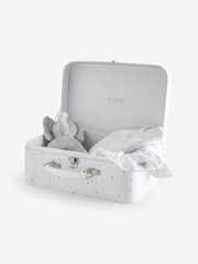 The White Company 100% Cotton Little Elephant White Gift Set - Image 2 of 3