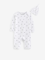 The White Company Organic Cotton New Arrival Sheep White Gift Set - Image 1 of 3