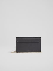 LK Bennett Black Otto Vegan Leather Shoulder Bag - Image 2 of 3