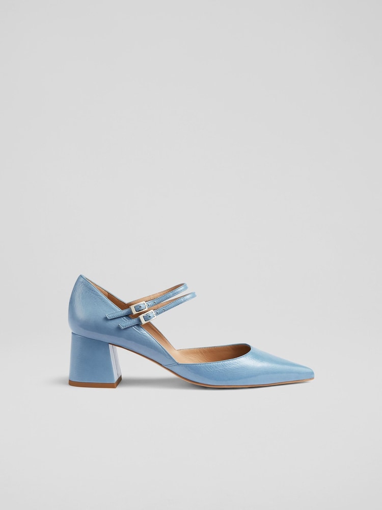 LK Bennett Savannah Patent Mary Janes Shoes - Image 1 of 4