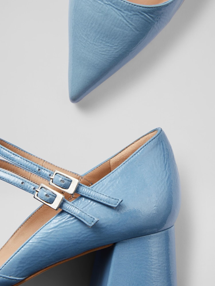 LK Bennett Savannah Patent Mary Janes Shoes - Image 4 of 4