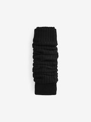 Black Ribbed Leg Warmers 1 Pack - Image 1 of 1