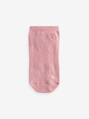 self. Pink/Green Yoga Gripper Trainers Socks 2 Pack - Image 3 of 5