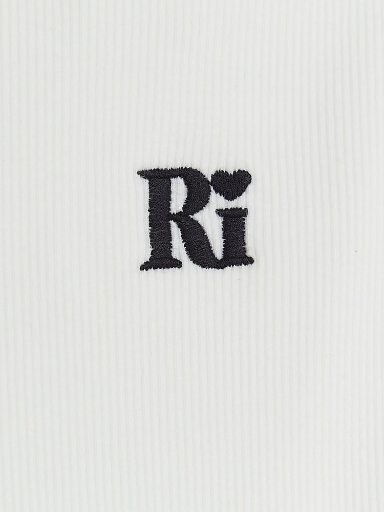 River Island White 100% Cotton Lettuce Hem Rib Top - Image 4 of 4 River Island White 100% Cotton Lettuce Hem Rib Top - Image 4 of 4