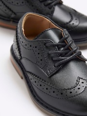 River Island Black Boys Brogue Shoes - Image 5 of 5