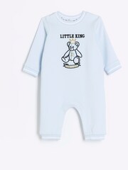 River Island Baby Jungen Little King Schlafanzug - Bild 1 von 4