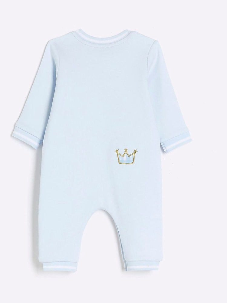 River Island Baby Jungen Little King Schlafanzug - Bild 2 von 4