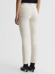 Paige High Rise Straight Leg Jeans - Image 5 of 6