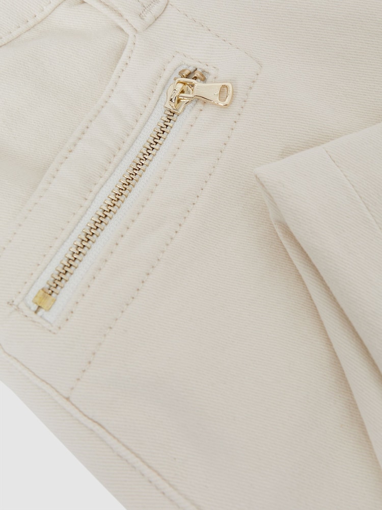 Paige High Rise Straight Leg Jeans - Image 6 of 6