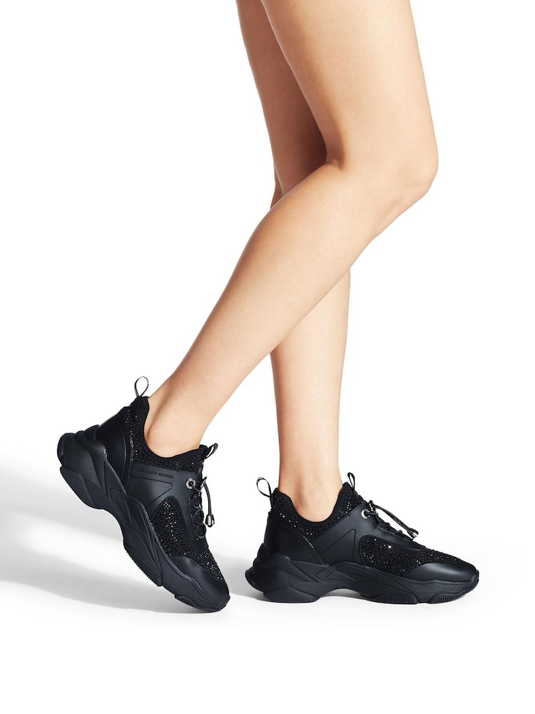 Черный/хромированный - Кроссовки KG Kurt Geiger Leighton - Изображение 1 из 4