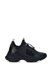 Черный/хромированный - Кроссовки KG Kurt Geiger Leighton - Изображение 2 из 4