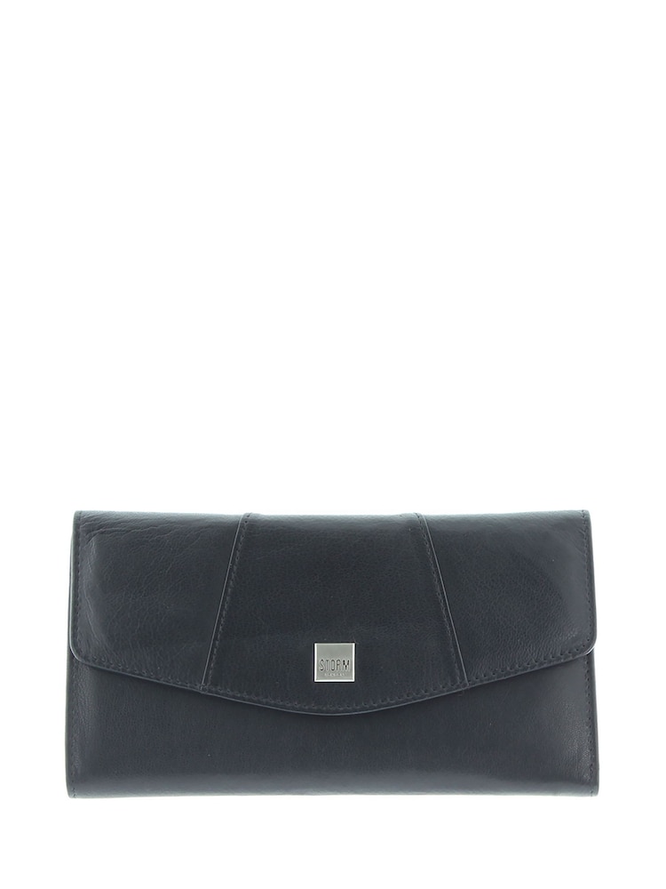 Storm Large Harmony Leather Black Purse - Image 1 of 5