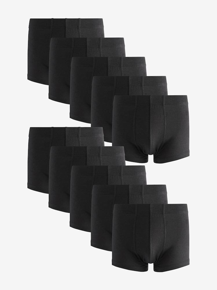 Black 10 pack Essential Hipsters - Image 1 of 2