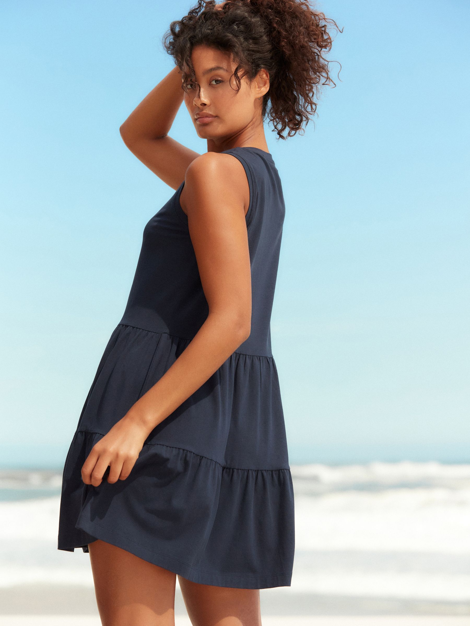 Navy blue dress on sale