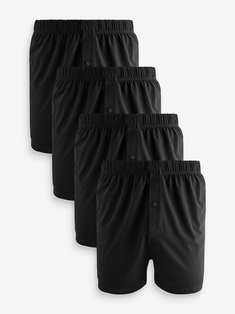 Черный - Essential Loose боксеры 4 Pack - Изображение 1 из 4