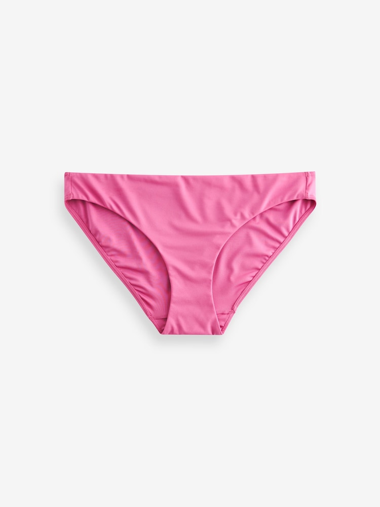 Pink High Leg Bikini Bottoms - Image 5 of 5 Pink High Leg Bikini Bottoms - Image 5 of 5