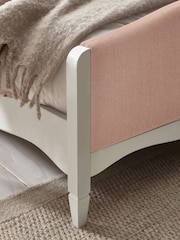 Soft Texture Blush Pink Josie Junior Kids Bed Frame - Image 4 of 8