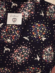 Cath Kidston Black Ditsy Floral 100% Cotton Beach Bag - Image 3 of 4