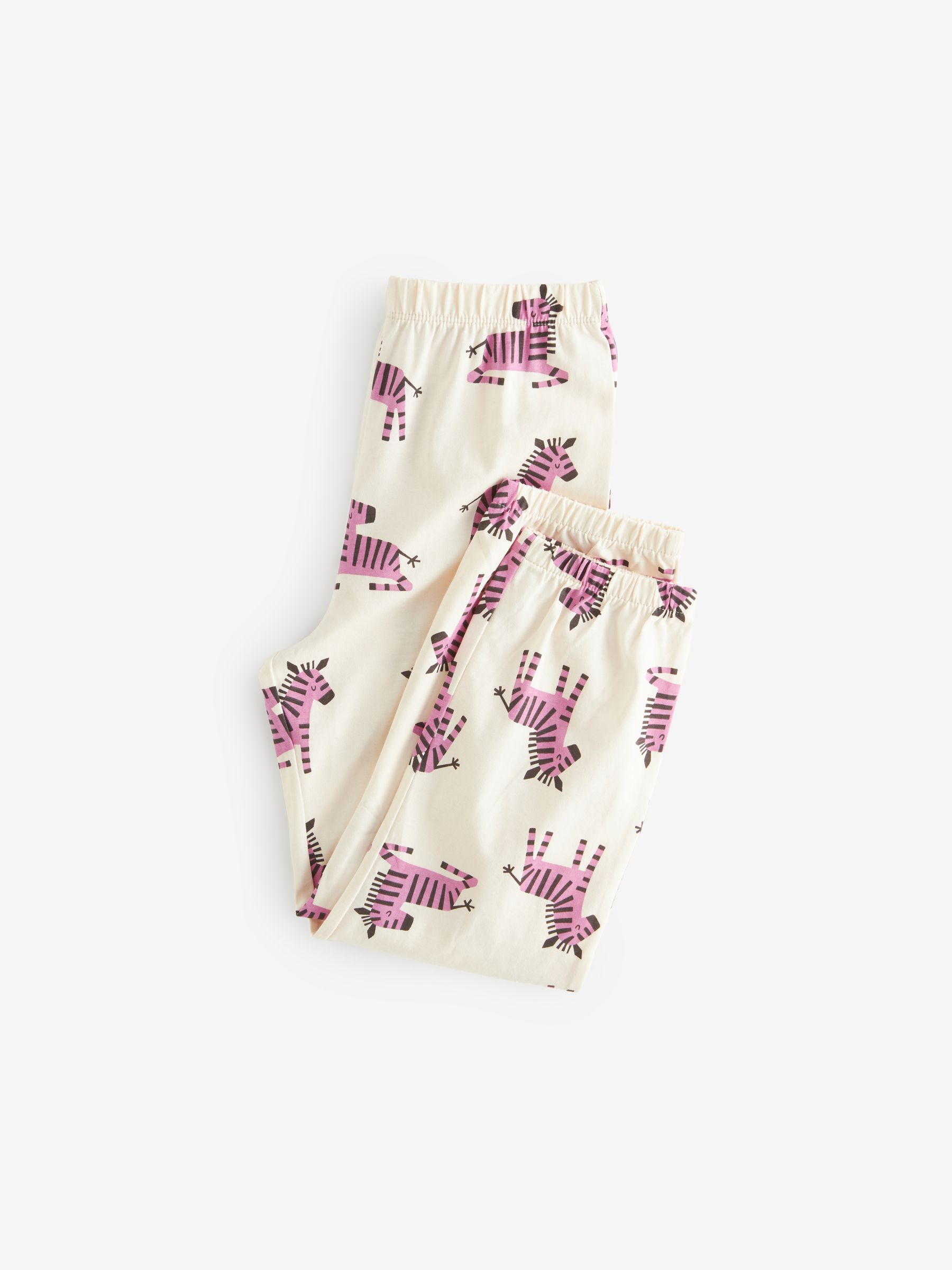 Buy Purple Zebra Joggers Pyjamas 3 Pack (3-16yrs) from Next