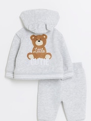 River Island dojenček dečki Teddy Bear Sweat Set - Slika 2 iz 5