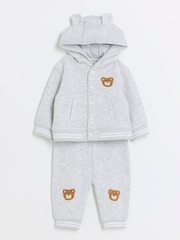 River Island dojenček dečki Teddy Bear Sweat Set - Slika 3 iz 5