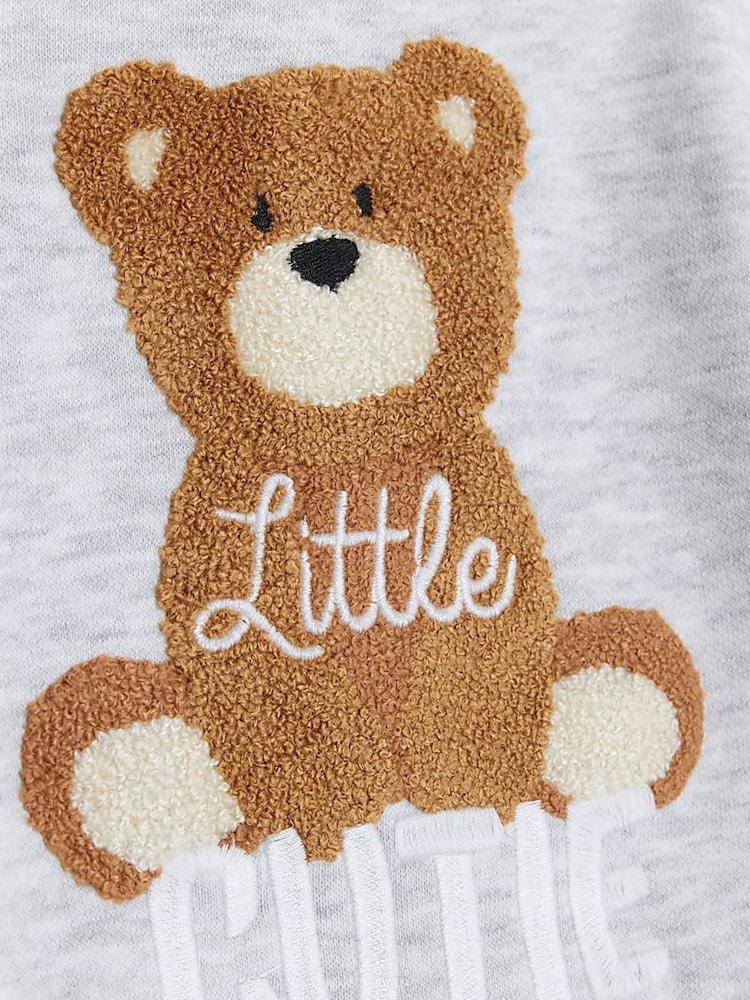 River Island dojenček dečki Teddy Bear Sweat Set - Slika 5 iz 5