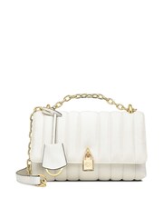 Radley London Mill Bay - Padlock Quilt Medium Flapover White Cross Body Bag - Image 1 of 4