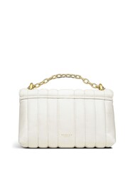 Radley London Mill Bay - Padlock Quilt Medium Flapover White Cross Body Bag - Image 2 of 4
