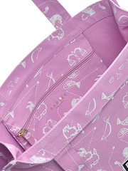 Radley London Pink Astrology Medium Open-Top Tote Bag - Image 3 of 4