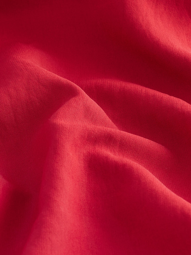 Red Square Neck Maxi Dress - Image 7 of 7 Red Square Neck Maxi Dress - Image 7 of 7