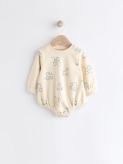 Green Farm Baby Waffle Corduroy Dungaree and Bodysuit Set (0mths-2yrs) - Image 3 of 7